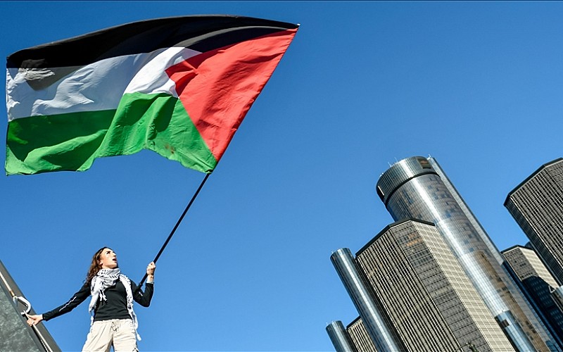 Filistin destekçisi öğrenci güvenlik endişesiyle ABD'den ayrılıyor Filistin destekçisi öğrenci güvenlik endişesiyle ABD'den ayrılıyor