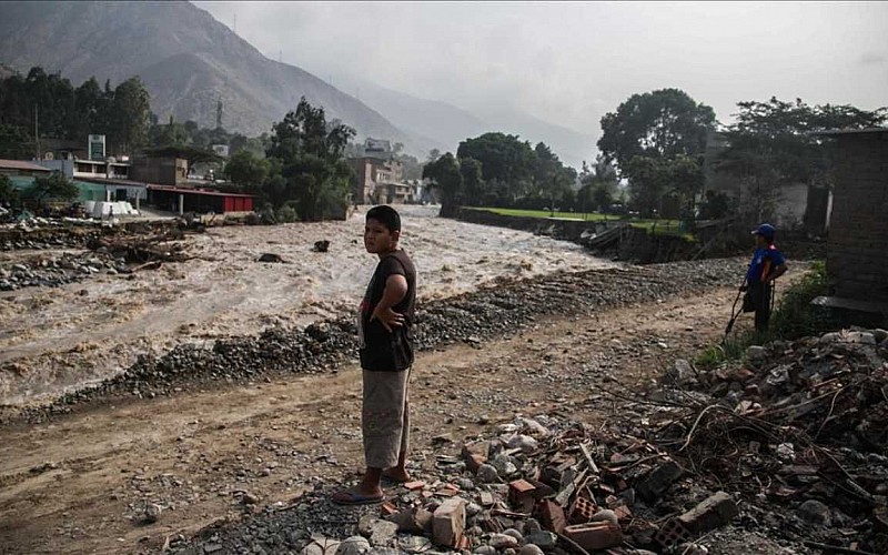 Peru'da şiddetli yağışların yol açtığı sel felaketinde 2 kişi hayatını kaybetti Peru'da şiddetli yağışların yol açtığı sel felaketinde 2 kişi hayatını kaybetti