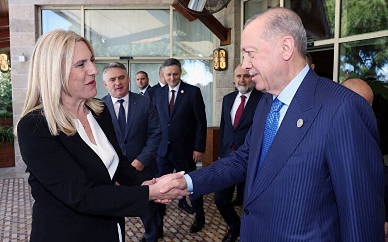 Başkan Erdoğan'dan Antalya'da Bosna Hersek heyeti ile görüştü Başkan Erdoğan'dan Antalya'da Bosna Hersek heyeti ile görüştü