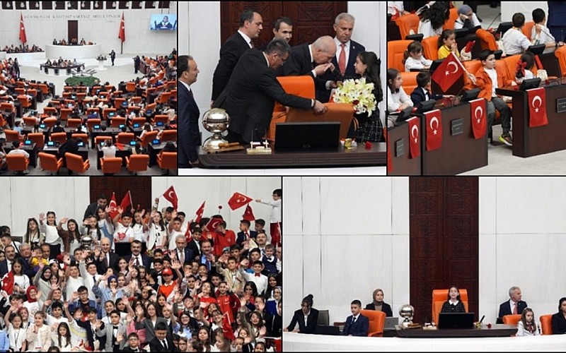 TBMM'deki 23 Nisan etkinliklerine rekor ziyaretçi TBMM'deki 23 Nisan etkinliklerine rekor ziyaretçi