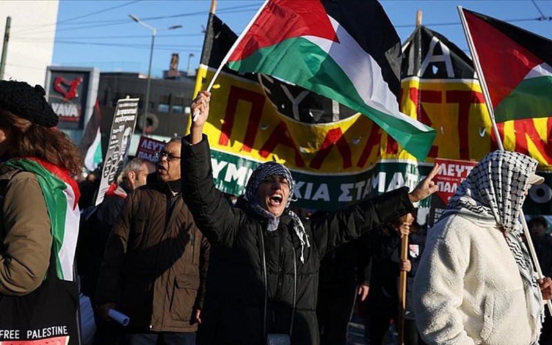 Atina Barosundan Gazze'ye destek, İsrail'e tepki açıklaması! Atina Barosundan Gazze'ye destek, İsrail'e tepki açıklaması!