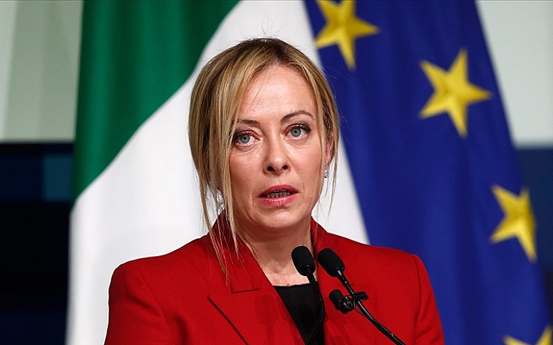 İtalya Başbakanı Meloni'den, Küresel Sumud Filosu'na katılan vatandaşlarını 'koruma' sözü İtalya Başbakanı Meloni'den, Küresel Sumud Filosu'na katılan vatandaşlarını 'koruma' sözü