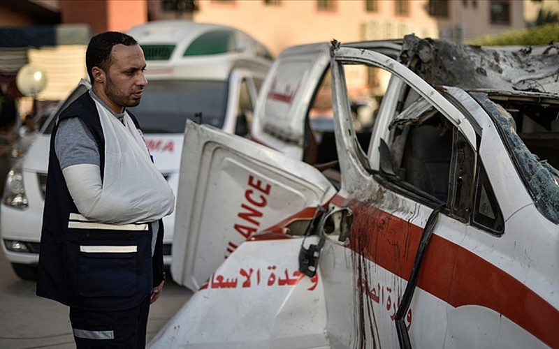 Filistin: İsrail'in sağlık çalışanlarını öldürmesi savaş suçudur Filistin: İsrail'in sağlık çalışanlarını öldürmesi savaş suçudur