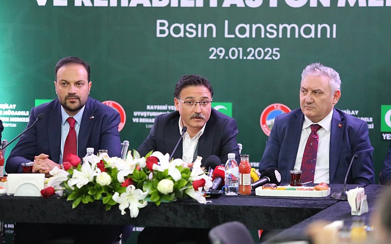 Türkiye'nin en kapsamlı Uyuşturucuyla Mücadele ve Rehabilitasyon Merkezi Kayseri'de açılıyor Türkiye'nin en kapsamlı Uyuşturucuyla Mücadele ve Rehabilitasyon Merkezi Kayseri'de açılıyor