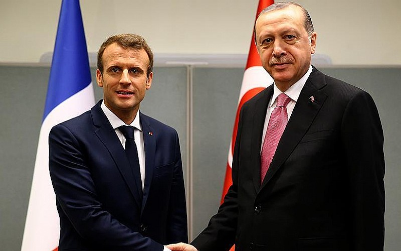 Cumhurbaşkanı Erdoğan, Fransa Cumhurbaşkanı Macron ile görüştü Cumhurbaşkanı Erdoğan, Fransa Cumhurbaşkanı Macron ile görüştü