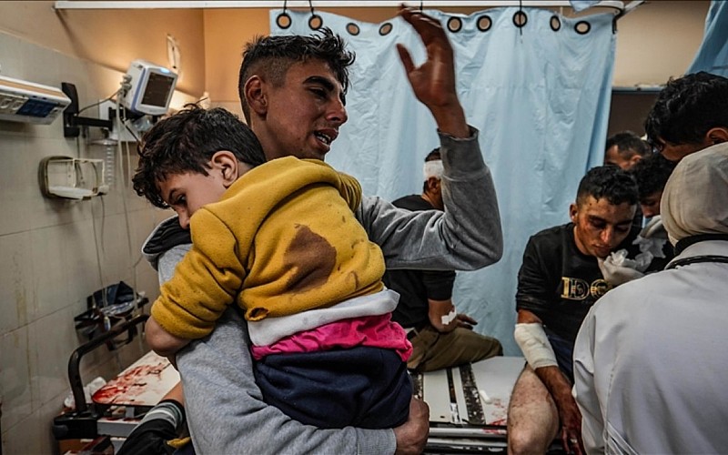 Gazze'deki Nasır Hastanesi'ne bir hafta yetecek kan girişine izin verildi Gazze'deki Nasır Hastanesi'ne bir hafta yetecek kan girişine izin verildi